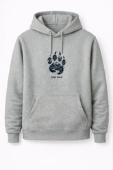 Stay Wild Leopard Men’s Fleece Hood