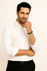 MENS WHITE FORMAL SHIRT