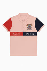 Men’s Tea pink Aston Polo Tee