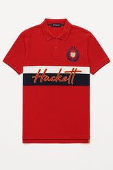 Men’s red Hacket Polo Tee