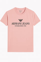 Men’s pale pink Armani Tee