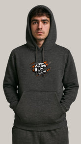 Men’s Anime Slash Fleece Hood