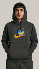 Men’s Super Saiyan Goku Fleece Hood