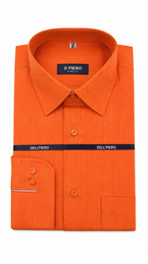 Men’s Orange Lining Formal Shirt