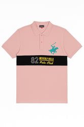 Men’s Tea Pink embroided Polo Tee