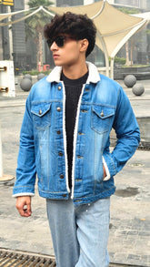 Mens Blue denim jacket