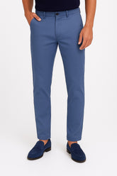 Men’s Sapphire blue cotton Pant