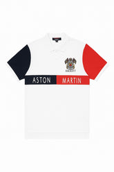 Men’s White Aston Polo Tee