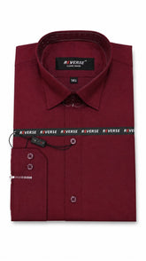 Men’s Maroon Formal Shirt (Last Chance)