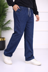 Men’s Baggy Fit Dark Blue Denim Jeans