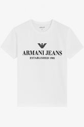 Men’s white Armani Tee