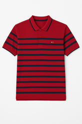 Men’s Red and blue Linning Polo Tee
