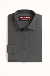 Men steel Gray Formal shirt