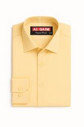 Men’s beige formal shirt