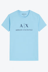 Men’s sky blue Armani Tee