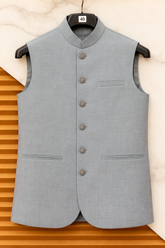 Men’s Gray Sutting Waistcoat