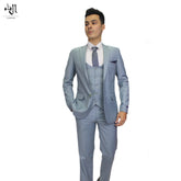 Men’s steel gray 3 piece