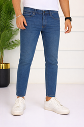 Men’s Casual Blue Denim Jeans