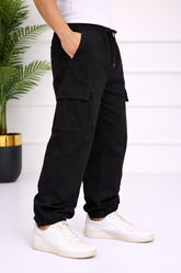 Men’s Black Baggy Fit Denim Jeans