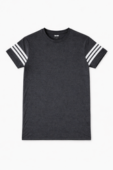 Mens gray sleeve stripe T-Shirt (Last Chance)