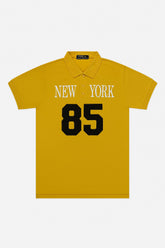 Men’s Mustard Polo Tee
