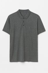 Men’s gray Oversized polo Tee