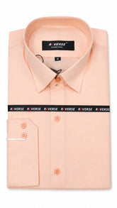 Men’s light orange Formal Shirt (Last Chance)