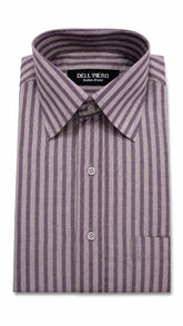 Men’s Purple Stripe Formal Shirt