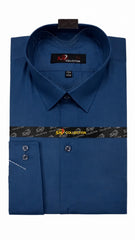 Men’s Royal Blue Formal Shirt