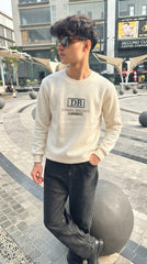 Mens Imported Rabbit Wool Sweater Cream DB