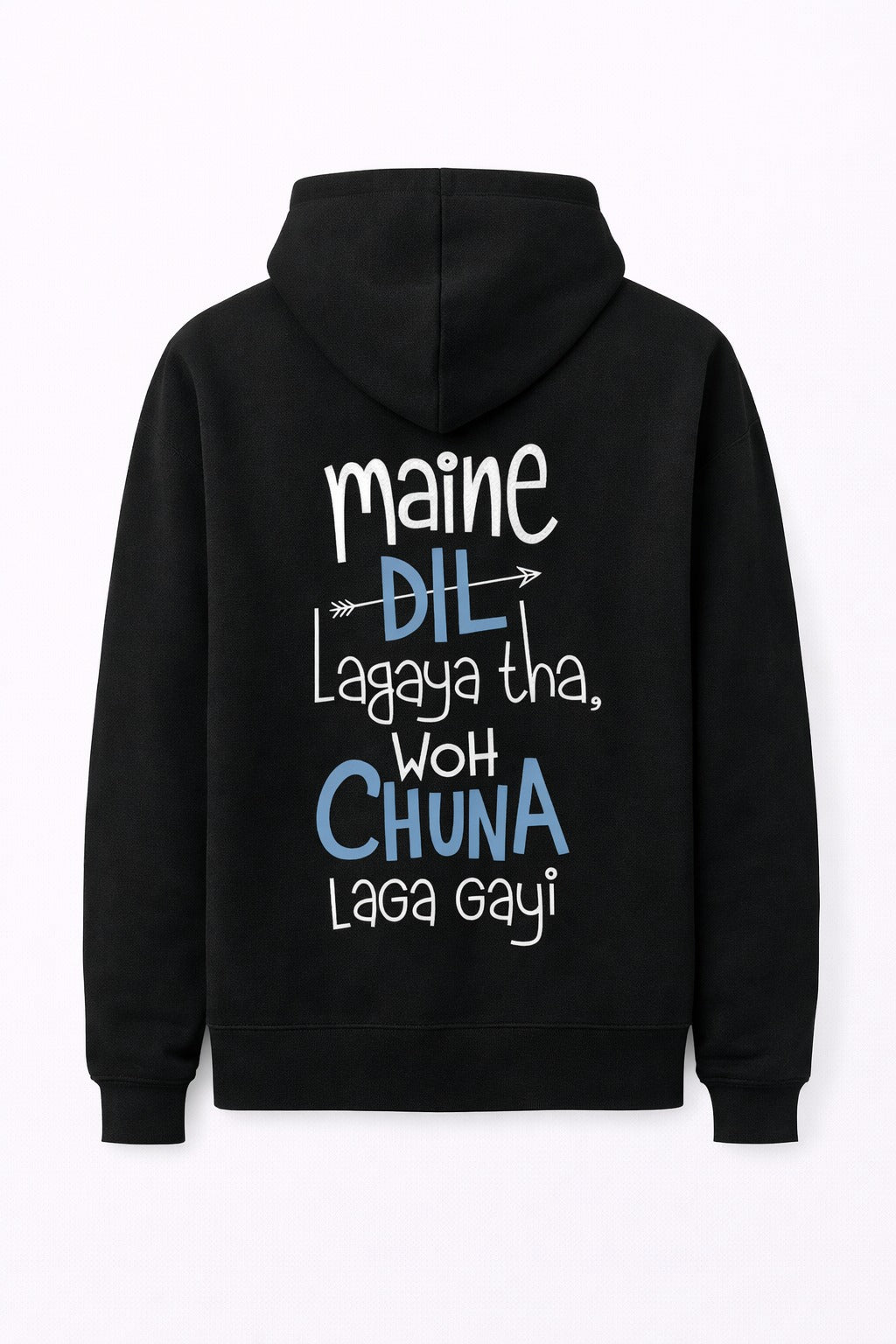 Men’s Maine Dil Lagaya Tha Fleece Hood