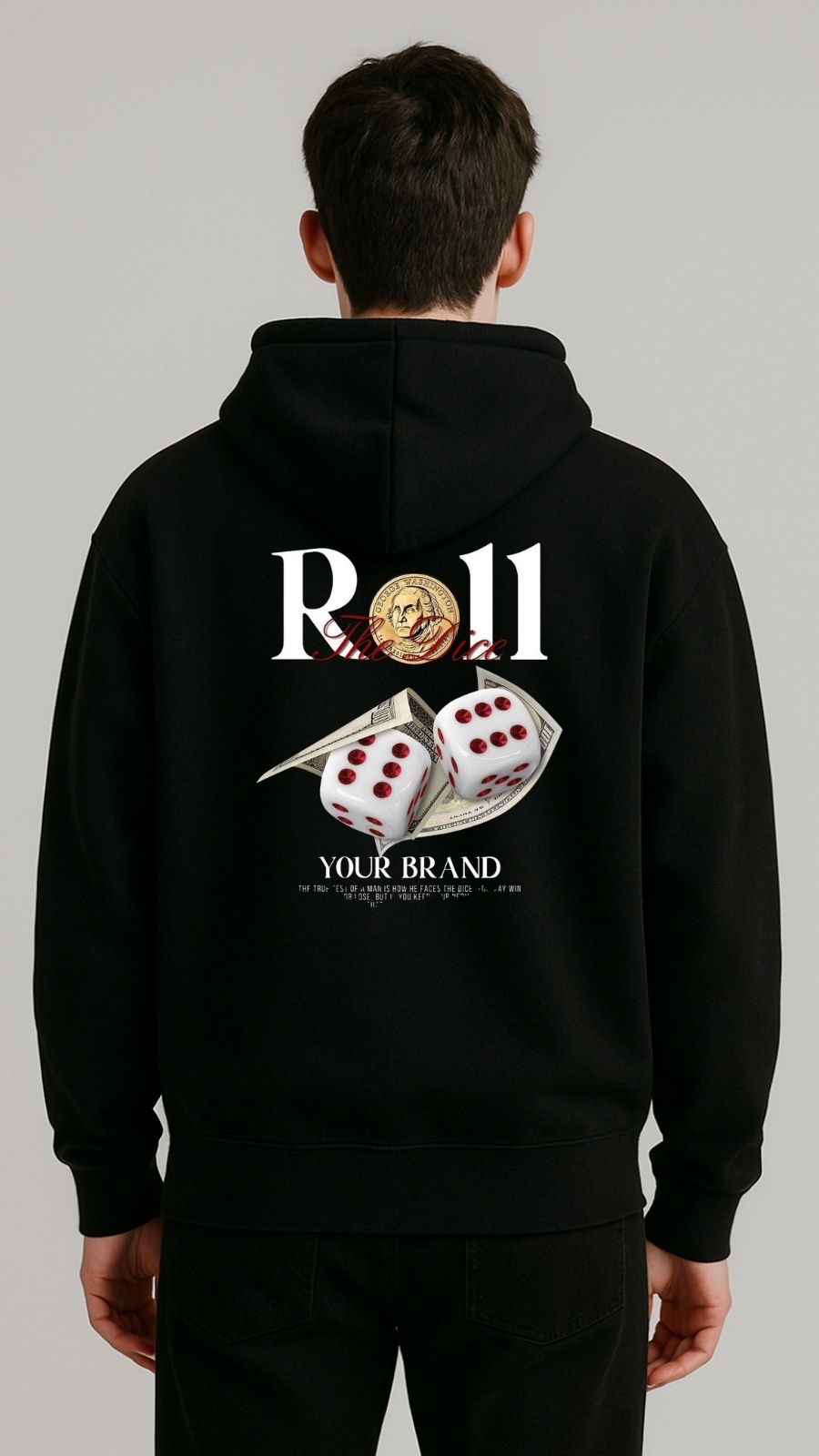 Men’s Roll The Dice Fleece Hood