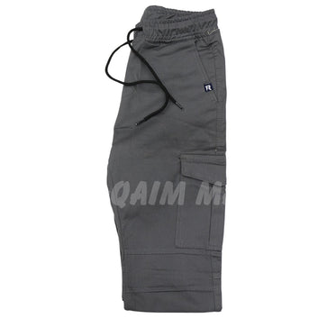 Men’s slate gray cotton cargo trouser