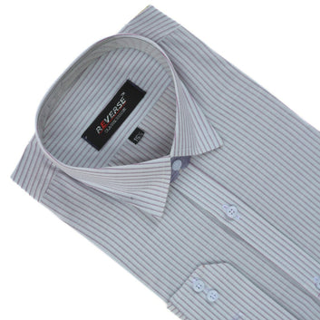 Men sky blue lining formal shirt