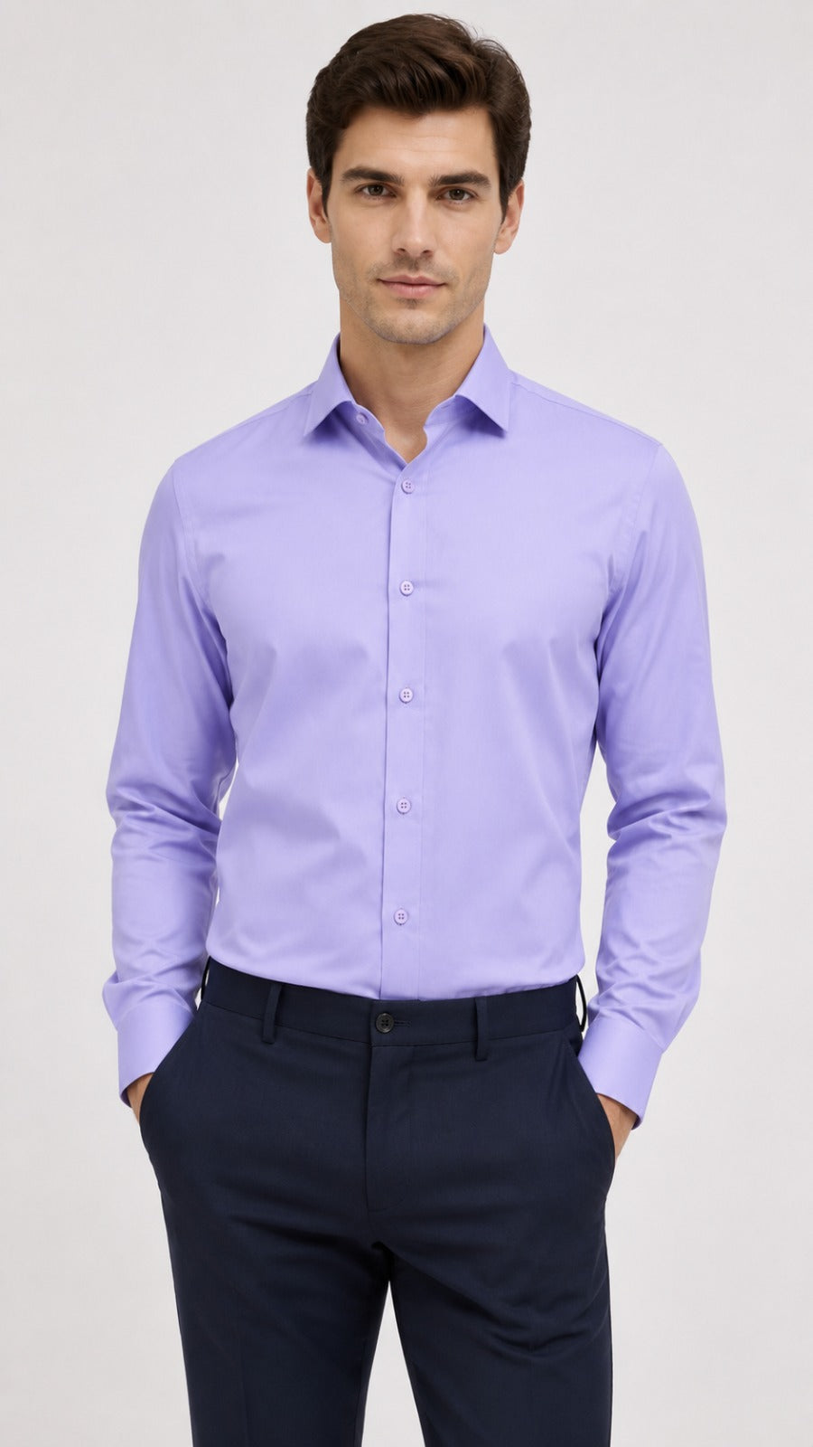 Men’s purple Formal Shirt