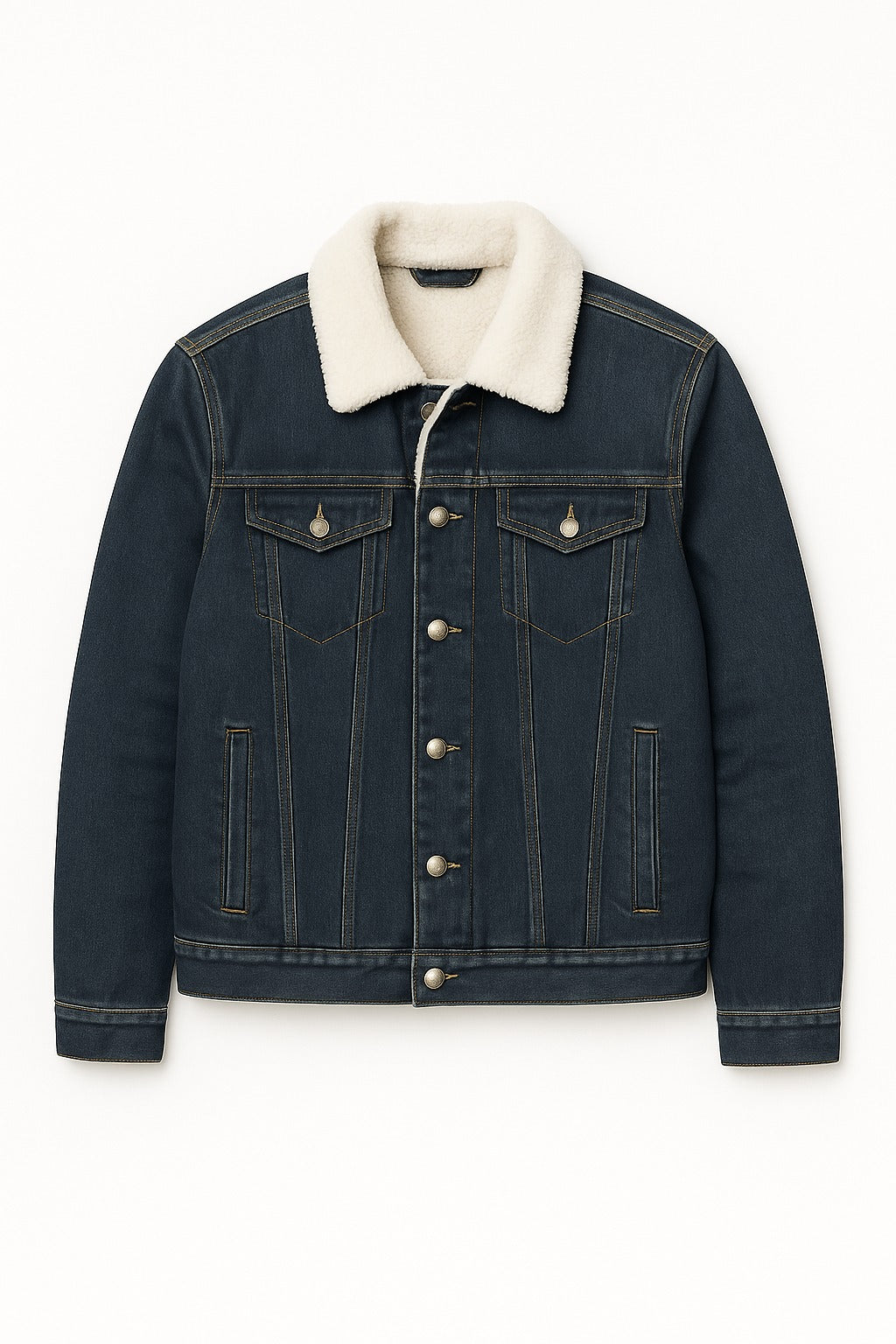 Men’s Imported Premium Sherpa Denim Jacket