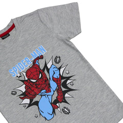 Boys gray Spider-Man T-shirt
