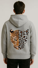 Stay Wild Leopard Men’s Fleece Hood