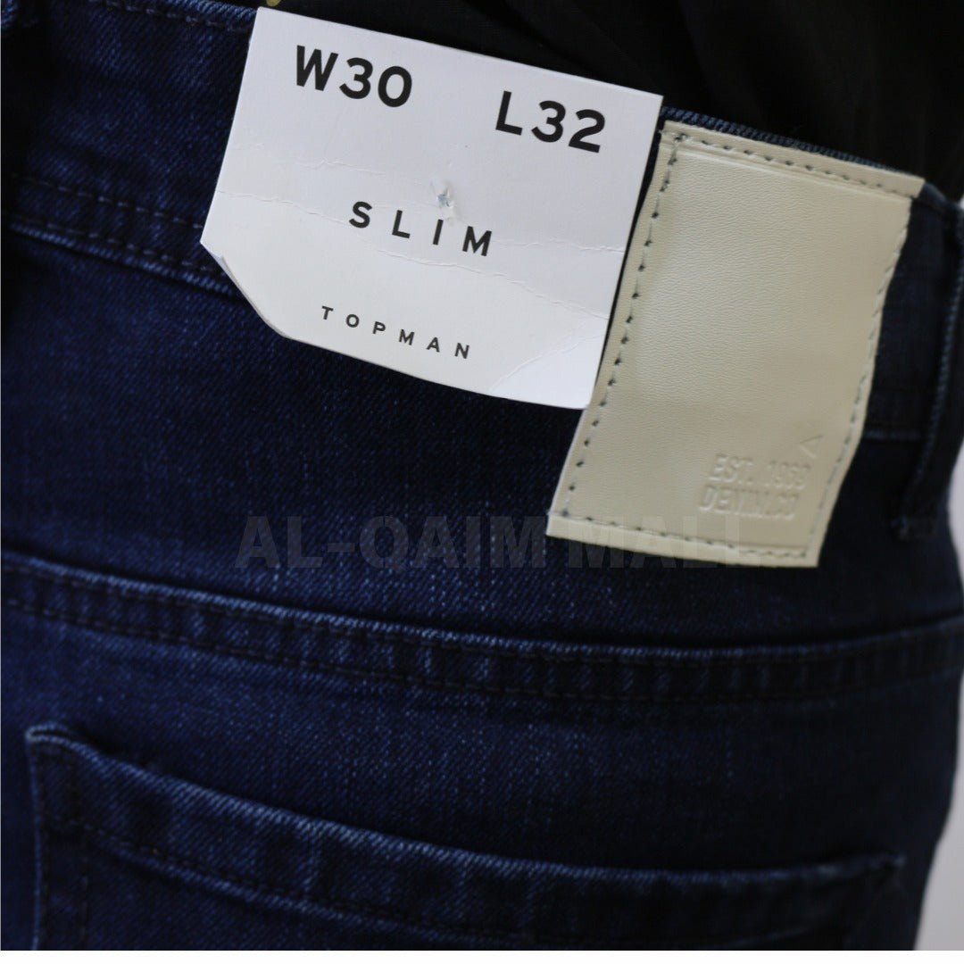 Men’s Deep Blue Denim Pant