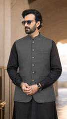 Men's dark grey Suiting Waistcoat