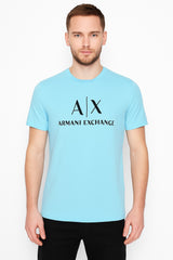 Men’s sky blue Armani Tee