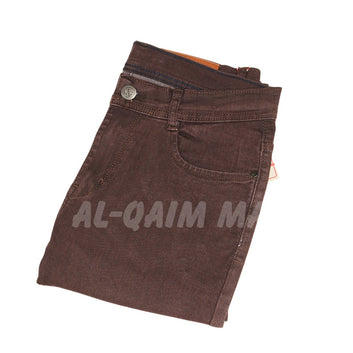 Men’s choclate brown power stretch pant