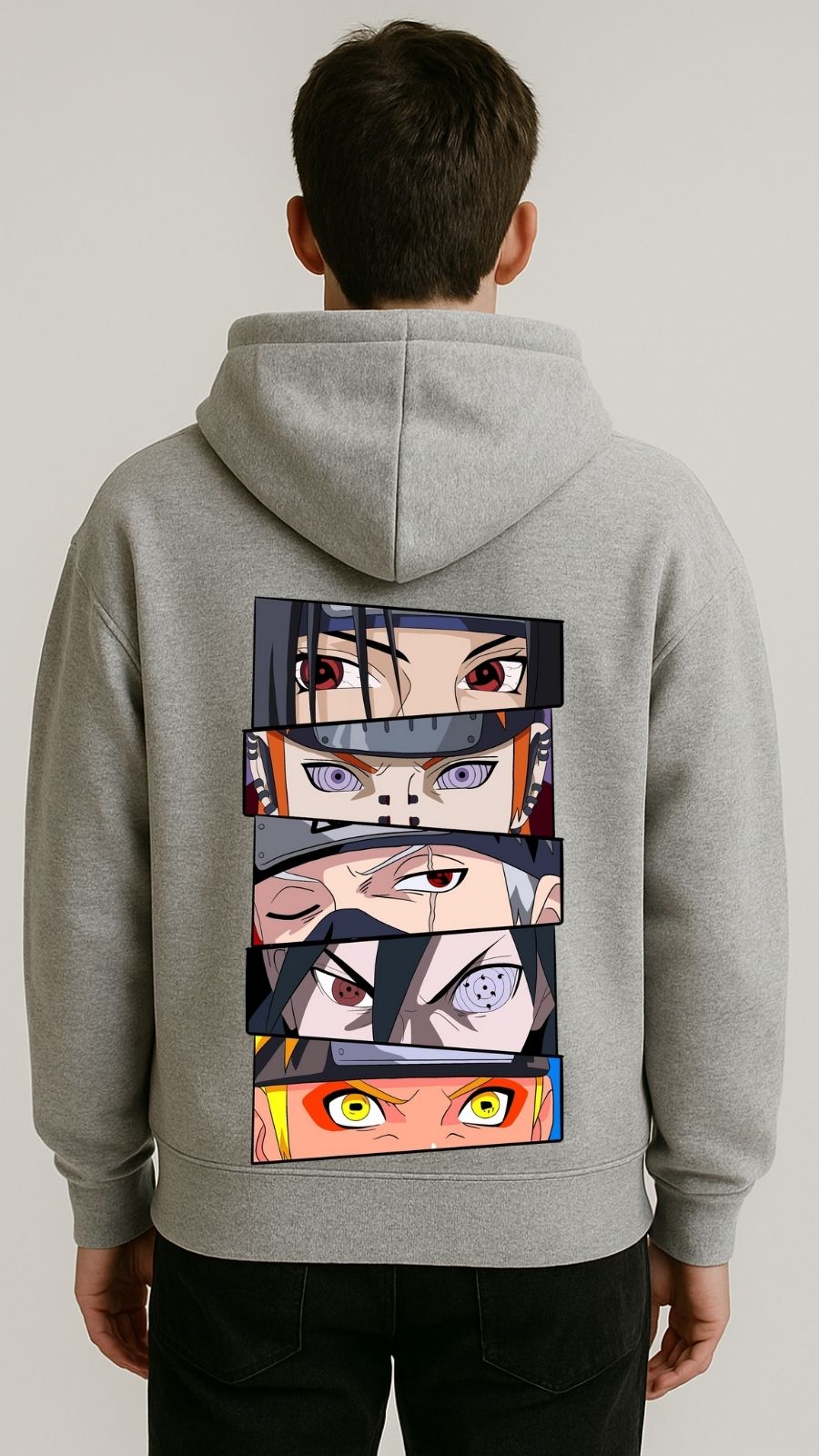 Men’s Naruto Uzumaki  Fleece Hood