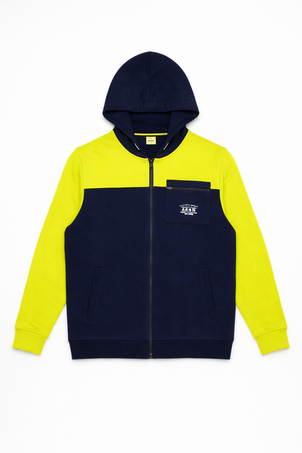 Mens neon and blue zipper (Last Chance)