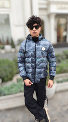 Men's sky shaded imported jacket