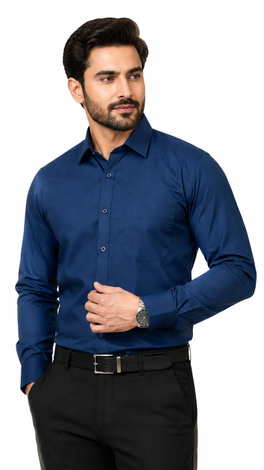 Men’s Royal Blue Formal Shirt
