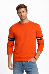 BROWN TRENDY SWEATER