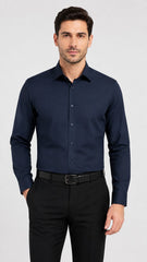 Men’s dark blue Formal Shirt