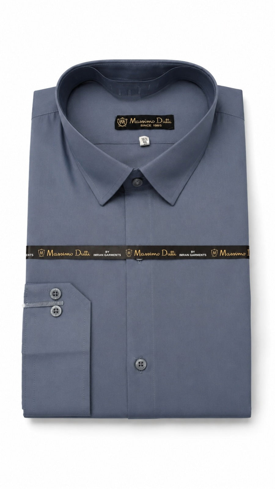 Men’s Steel Blue Formal Shirt