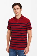 Men’s Red and blue Linning Polo Tee